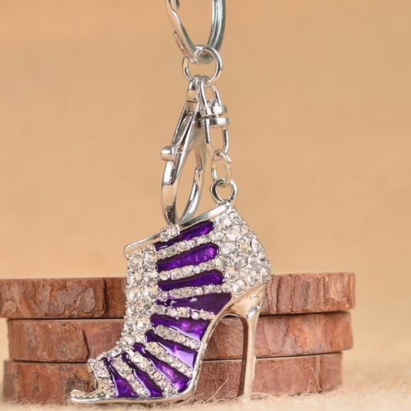 KeyChain Accessories - Shoes Keychain Purse Pendant Bags Cars Shoe Ring